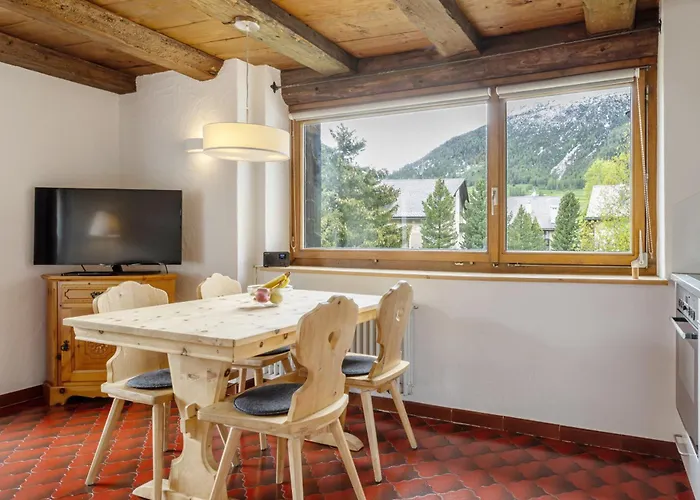 Apartamento Chesa-strimer - Terrassa *